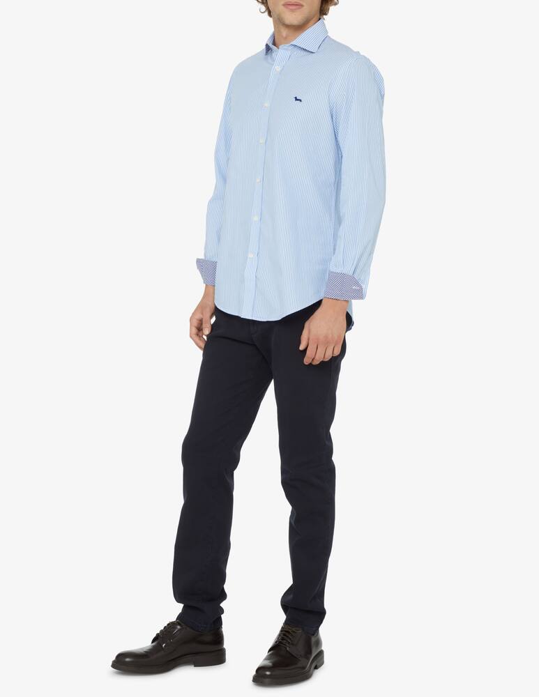 rinascente Harmont & Blaine Striped shirt - Light blue