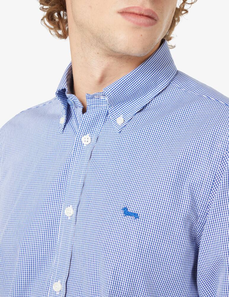 rinascente Harmont & Blaine Little check shirt - Blue