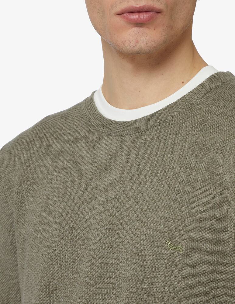 Harmont & Blaine Crewneck jumper rice grain - picture 4 Harmont & Blaine Crewneck jumper rice grain - picture 4