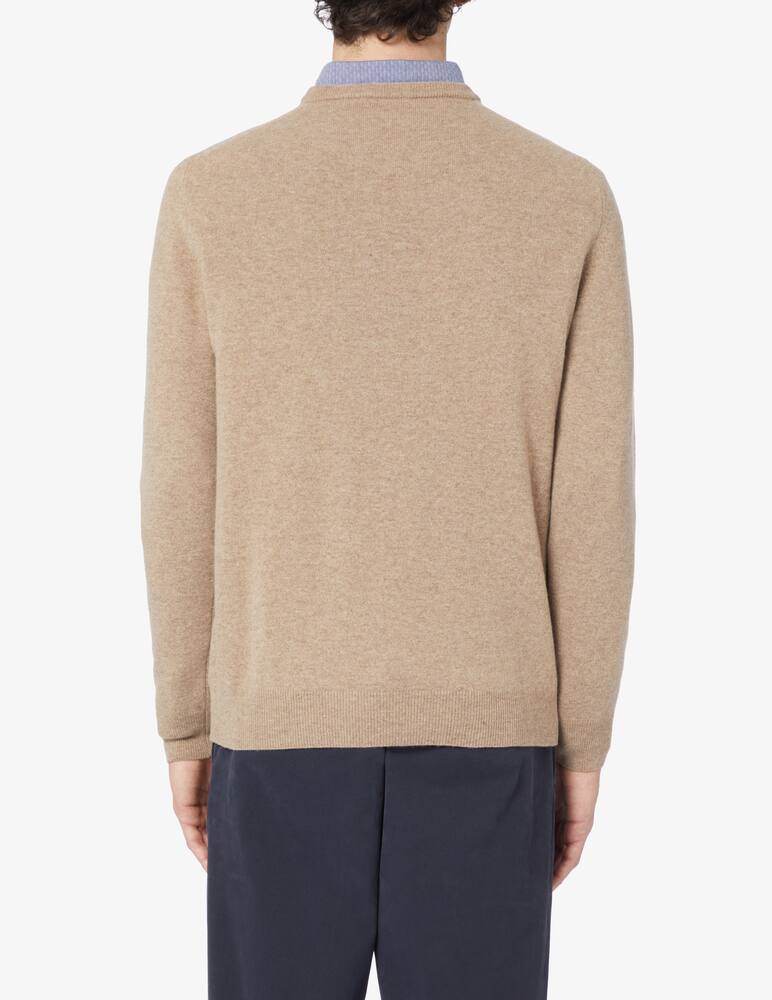 rinascente Harmont & Blaine Maglia girocollo in misto cashmere - beige