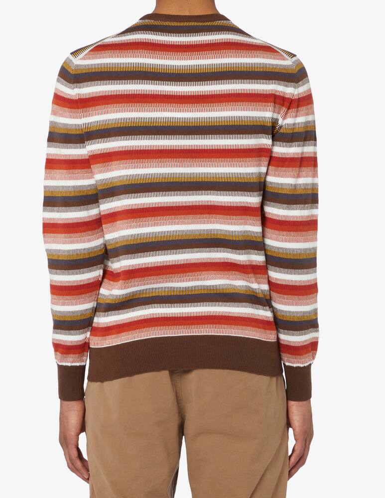 rinascente Harmont & Blaine Maglia girocollo rigata jacquard Multicolor 