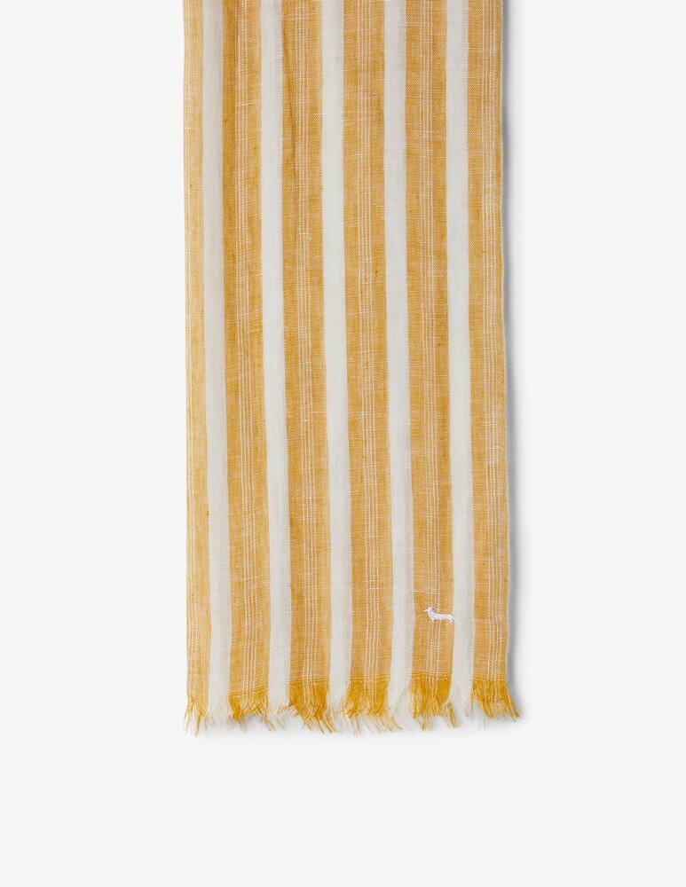 rinascente Harmont & Blaine Striped linen scarf