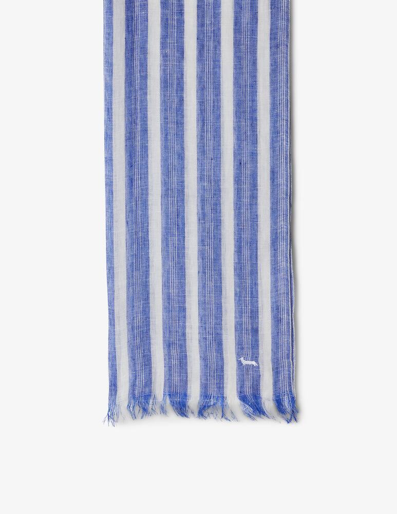 Harmont & Blaine Striped linen scarf - picture 1 Harmont & Blaine Striped linen scarf - picture 1