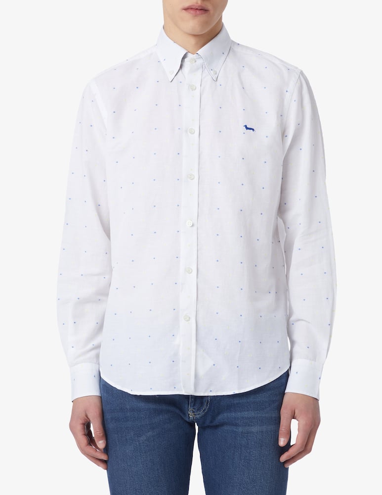 Harmont & Blaine Camicia maniche lunghe a pois - immagine 1 Harmont & Blaine Camicia maniche lunghe a pois - immagine 1