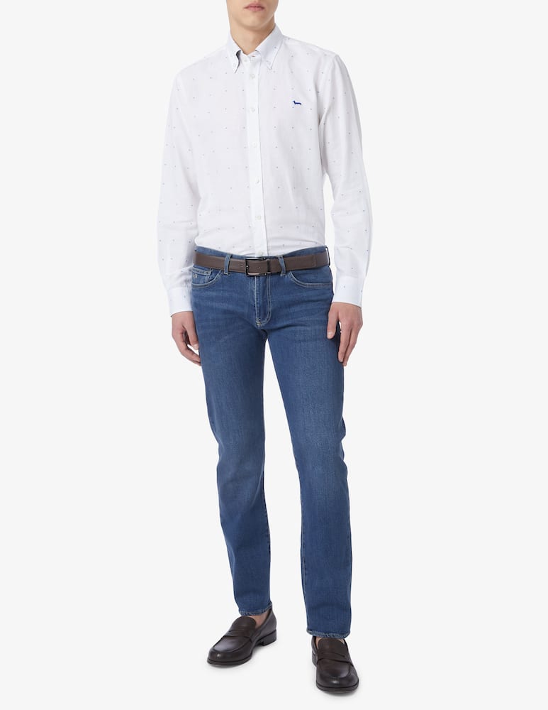 rinascente Harmont & Blaine Camicia maniche lunghe a pois 