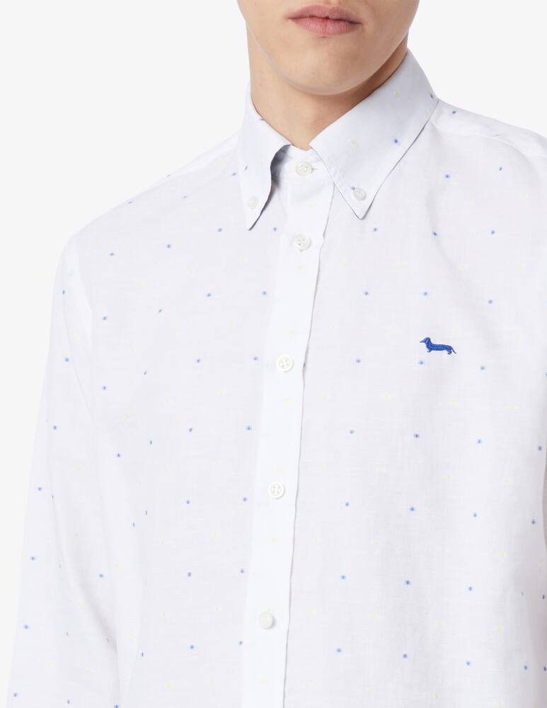 rinascente Harmont & Blaine Camicia maniche lunghe a pois 