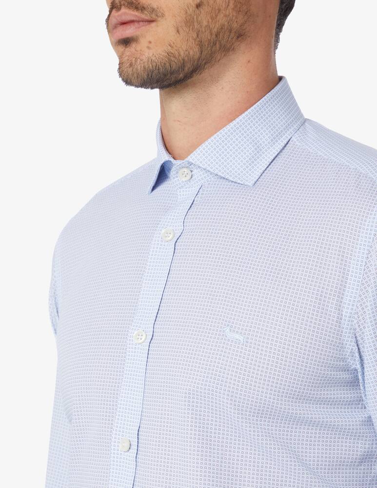 rinascente Harmont & Blaine Narrow microfantasy shirt 