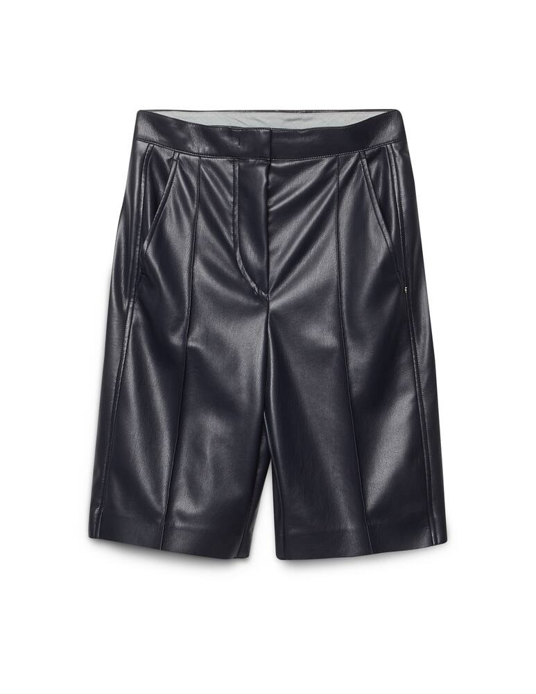 rinascente Sportmax Code Bermuda in simil pelle Ginetta