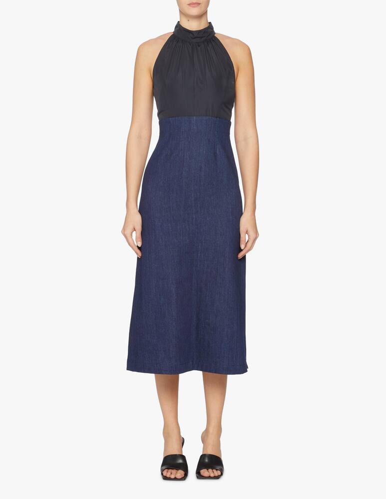 rinascente Sportmax Osvaldo denim midi dress