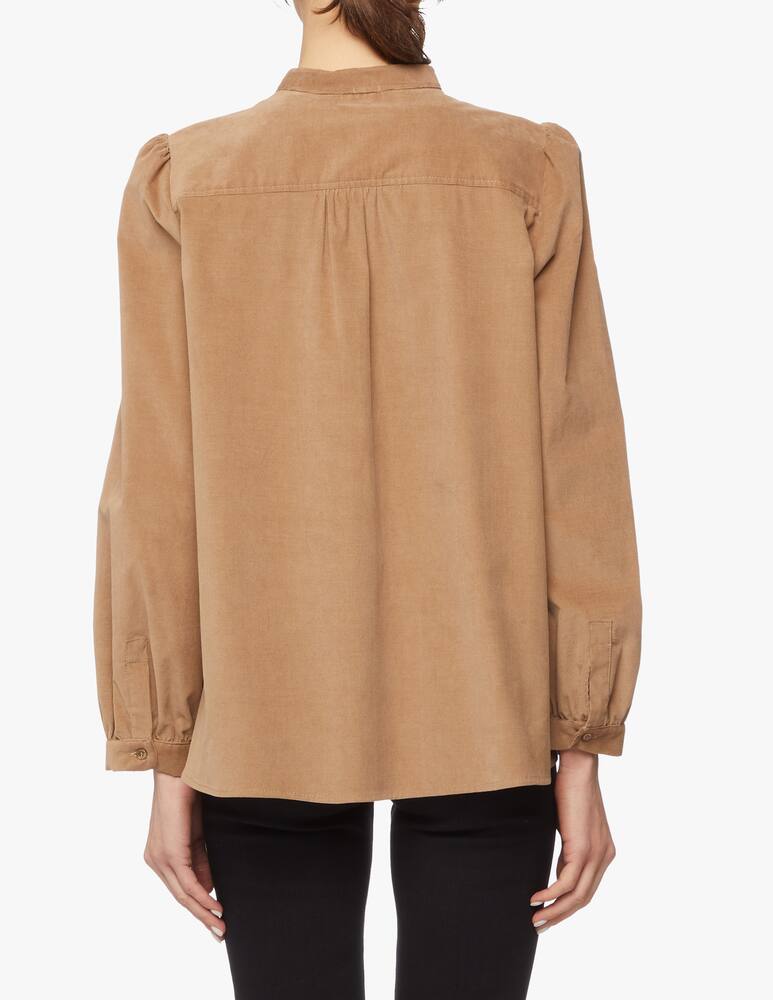 rinascente Weekend Max Mara Lemma striped korean collar shirt