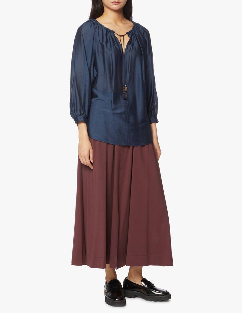 rinascente MM Radar cotton midi skirt Max Mara