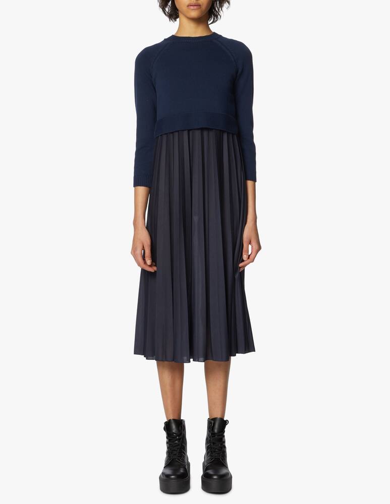 rinascente Weekend Max Mara Vestito midi in cotone e jersey Aidone