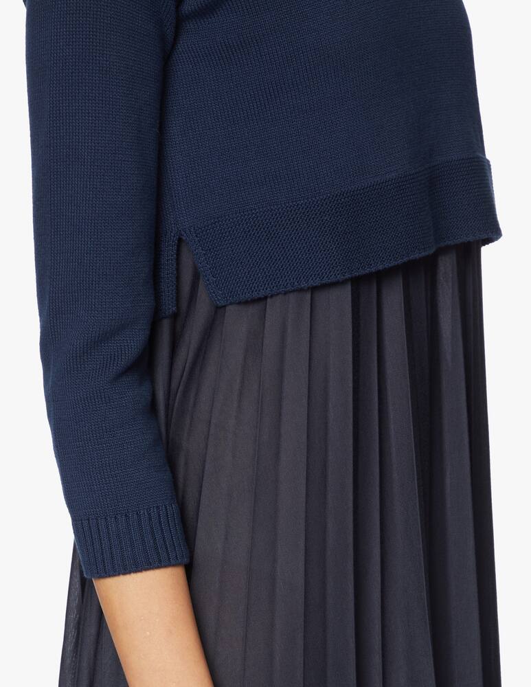 rinascente Weekend Max Mara Vestito midi in cotone e jersey Aidone