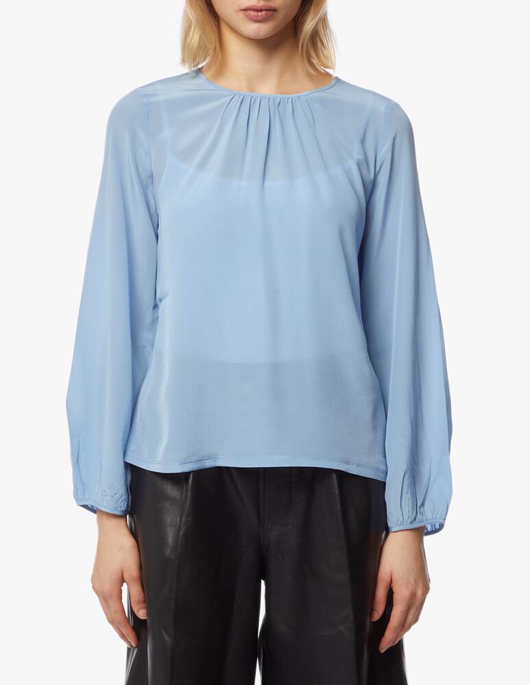 rinascente Weekend Max Mara Blusa in seta Scalata