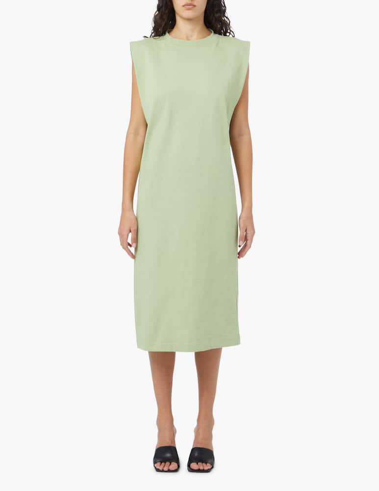 TELA Vestito midi in cotone - verde - immagine 2 TELA Vestito midi in cotone - verde - immagine 2