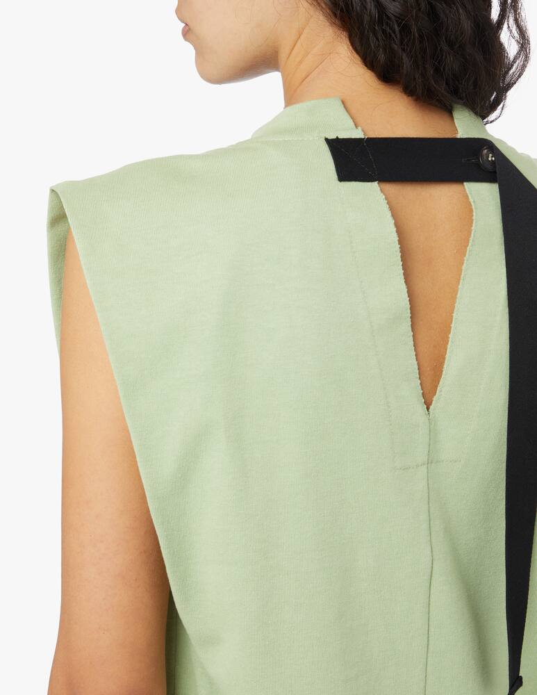 TELA Vestito midi in cotone - verde - immagine 4 TELA Vestito midi in cotone - verde - immagine 4