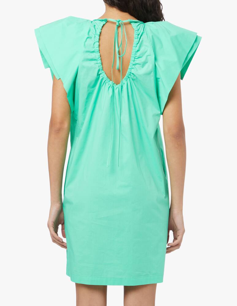 rinascente TELA Mini cotton dress - green