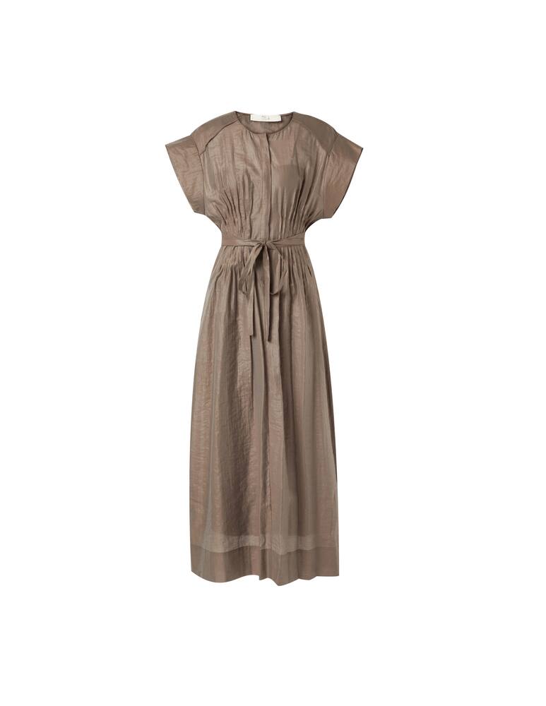 rinascente TELA Vestito lungo senza maniche - marrone