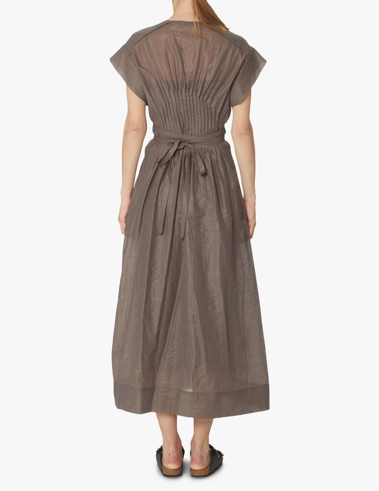 rinascente TELA Vestito lungo senza maniche - marrone