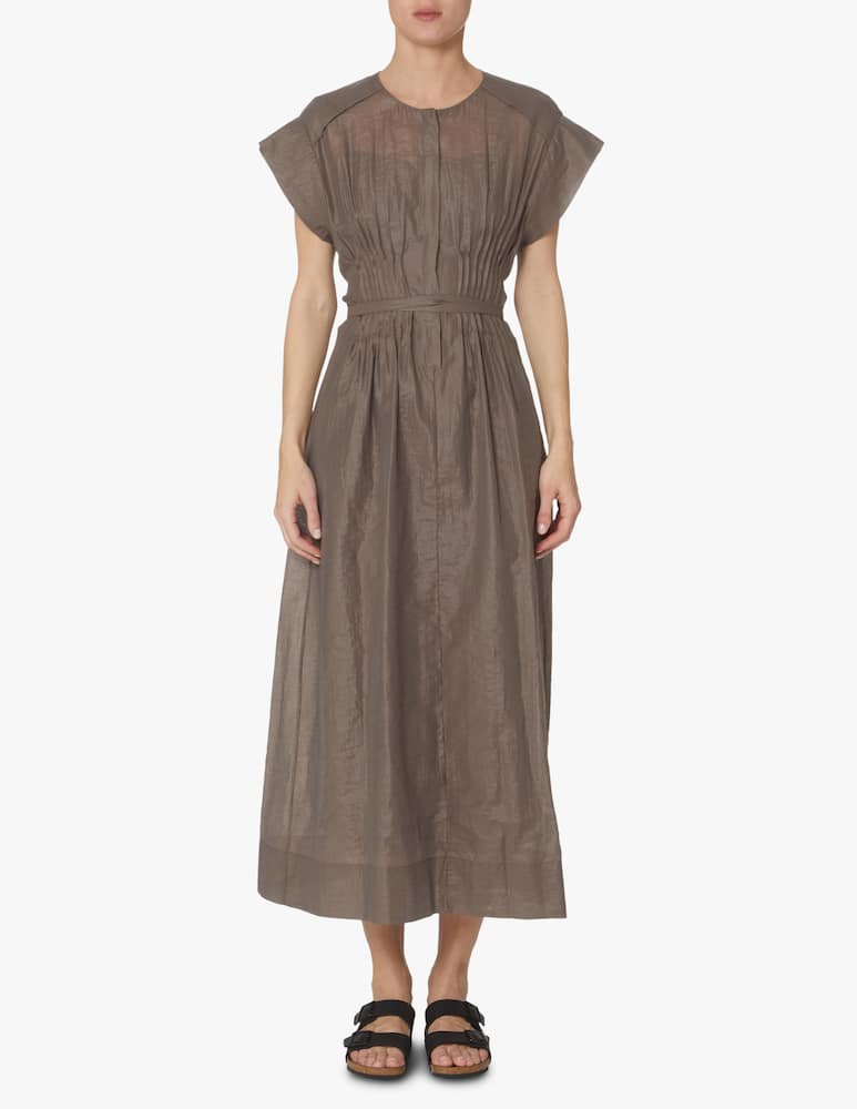 rinascente TELA Vestito lungo senza maniche - marrone