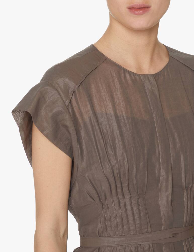 rinascente TELA Vestito lungo senza maniche - marrone