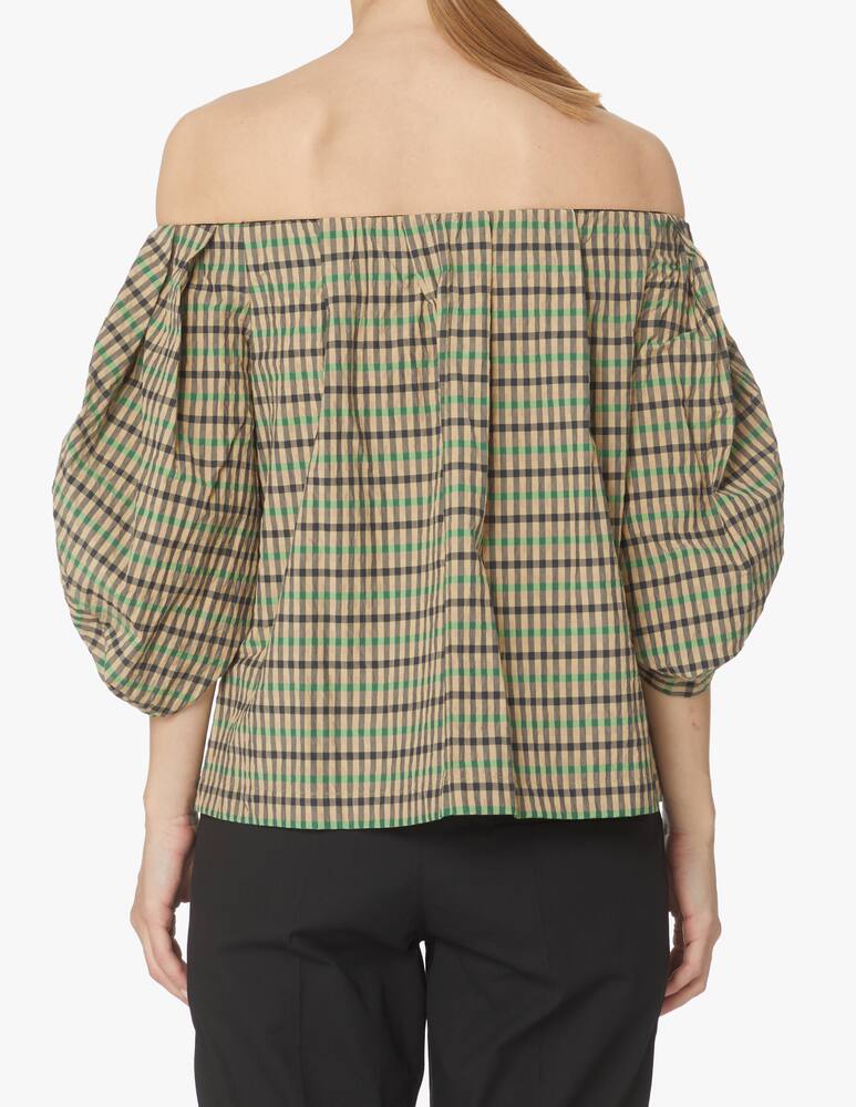 rinascente TELA Top in misto cotone Gabri - beige