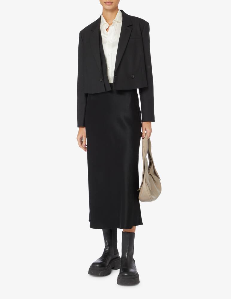 rinascente TELA Giacca spencer in lana - Nero