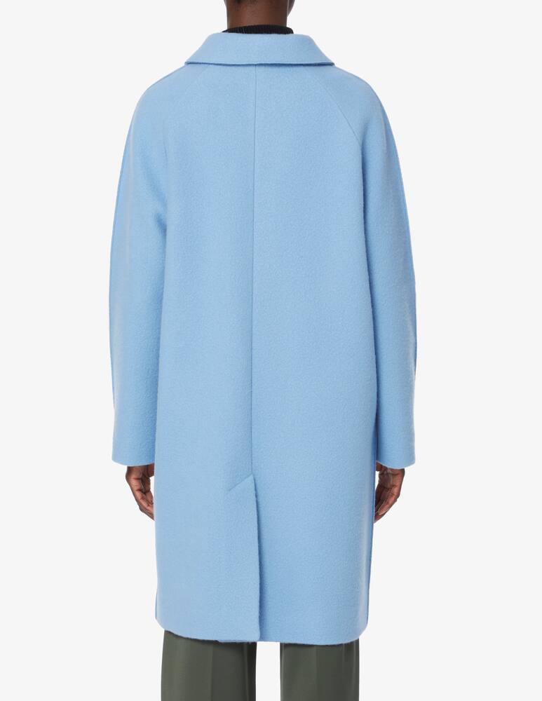 rinascente TELA Cappotto abbottonato davanti con colletino - Azzurro