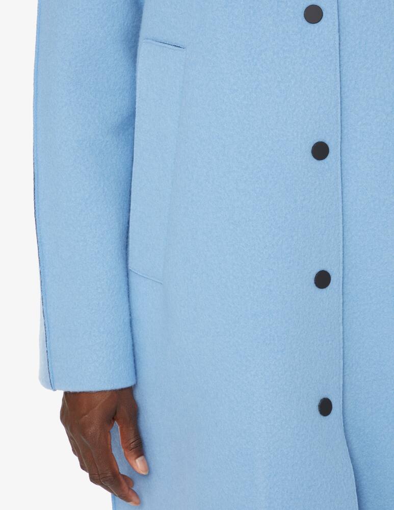 rinascente TELA Cappotto abbottonato davanti con colletino - Azzurro