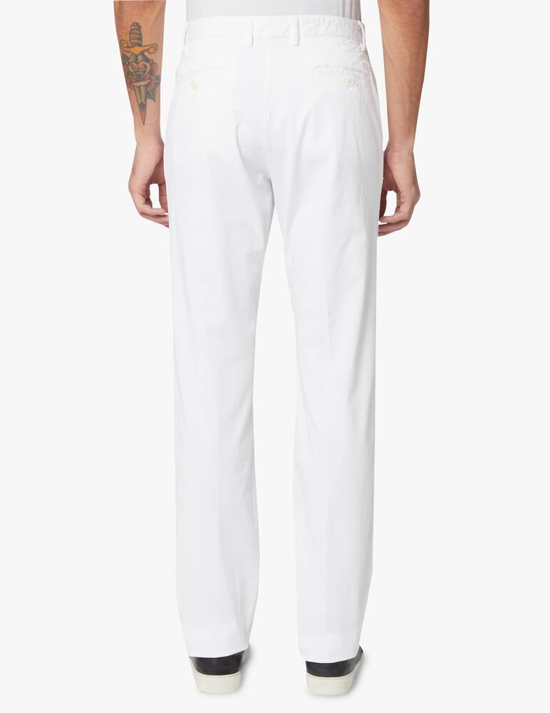 rinascente Paul & Shark Pantalone chino yachting stretch - bianco