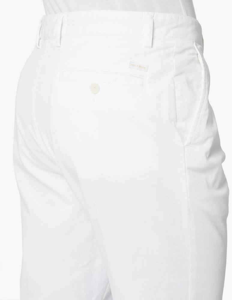 rinascente Paul & Shark Pantalone chino yachting stretch - bianco