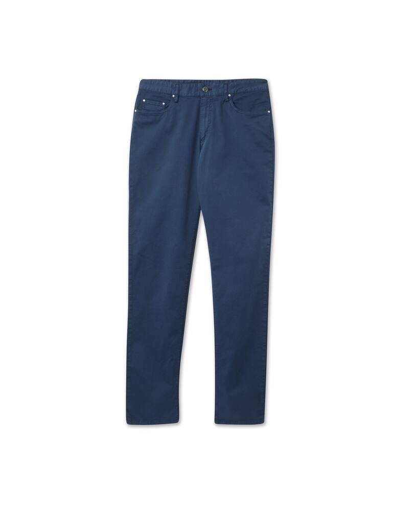 rinascente Paul & Shark 5pocket yatching stretch pant - blue