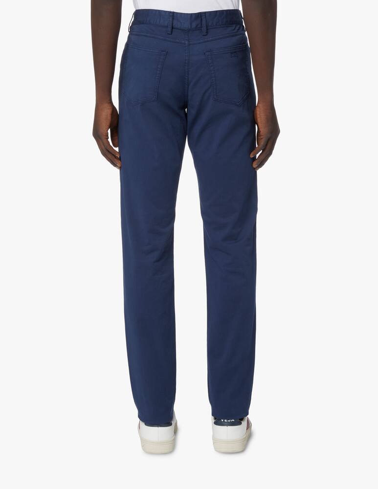 rinascente Paul & Shark 5pocket yatching stretch pant - blue