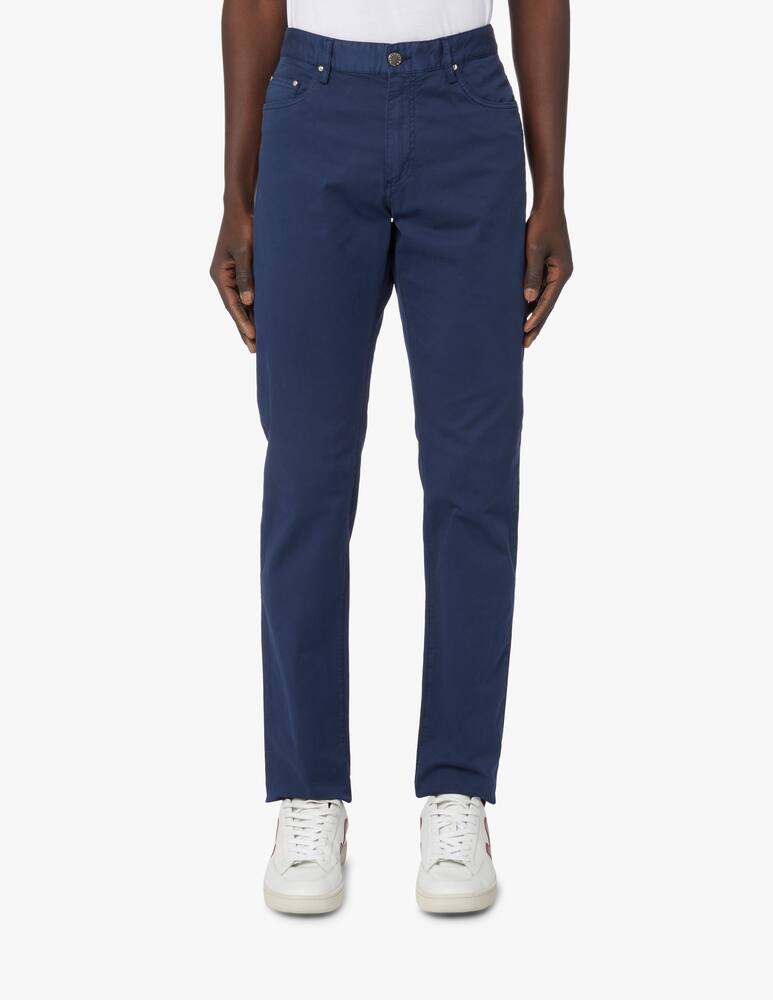 rinascente Paul & Shark 5pocket yatching stretch pant - blue
