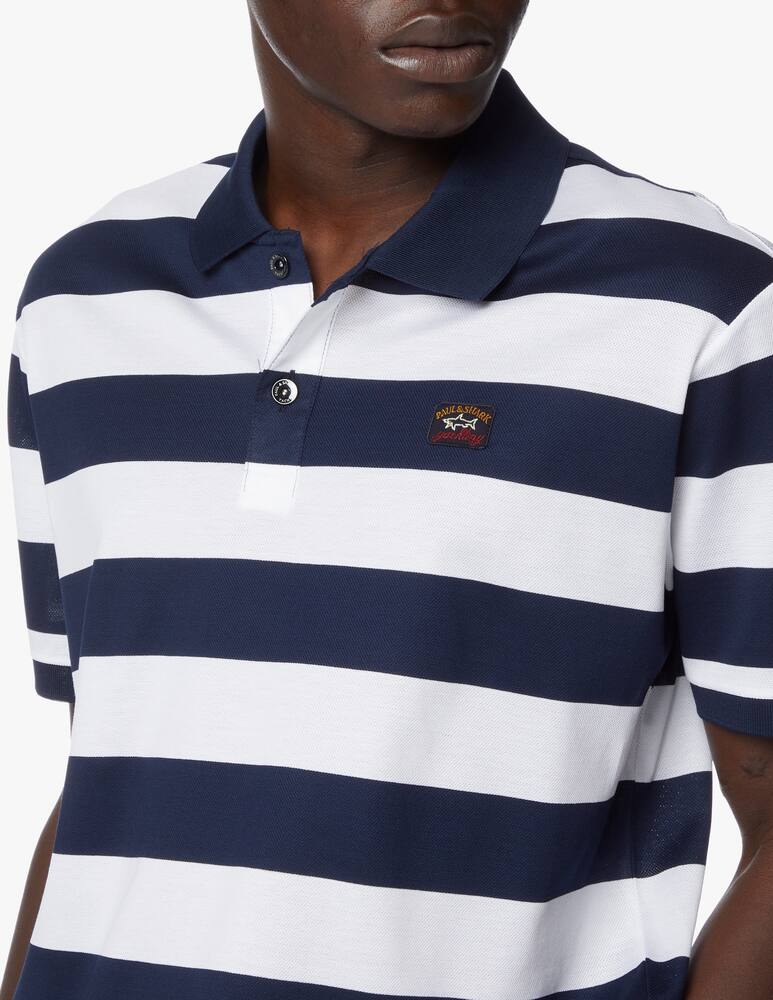 rinascente Paul & Shark Polo mc piquet a righe - multicolor