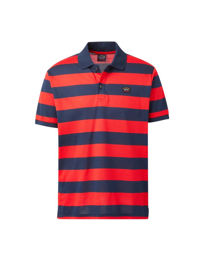 rinascente Paul & Shark Polo mc piquet a righe - multicolor