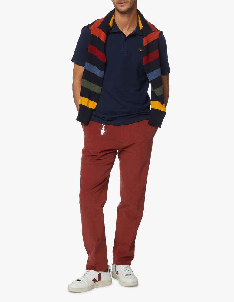 rinascente Paul & Shark Polo tinta unita manica corta always collection