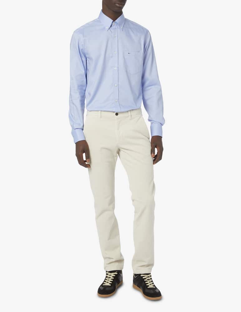 Paul & Shark Oxford regular shirt with pocket - Light blue - picture 2 Paul & Shark Oxford regular shirt with pocket - Light blue - picture 2