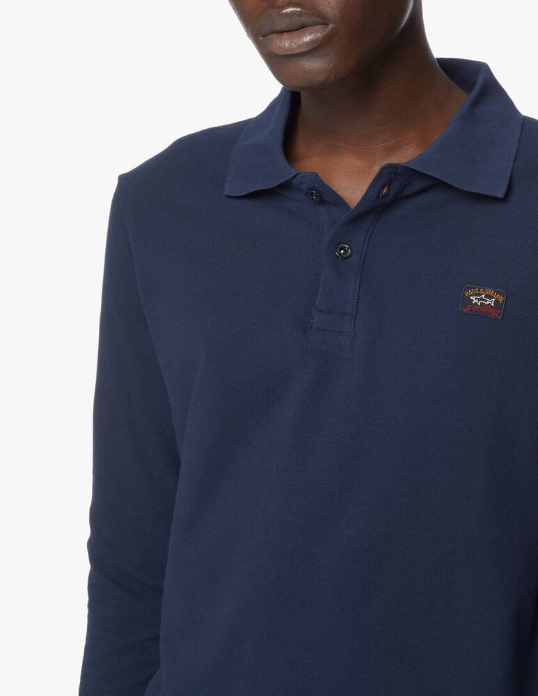 rinascente Paul & Shark Polo tinta unita manica lunga always collection