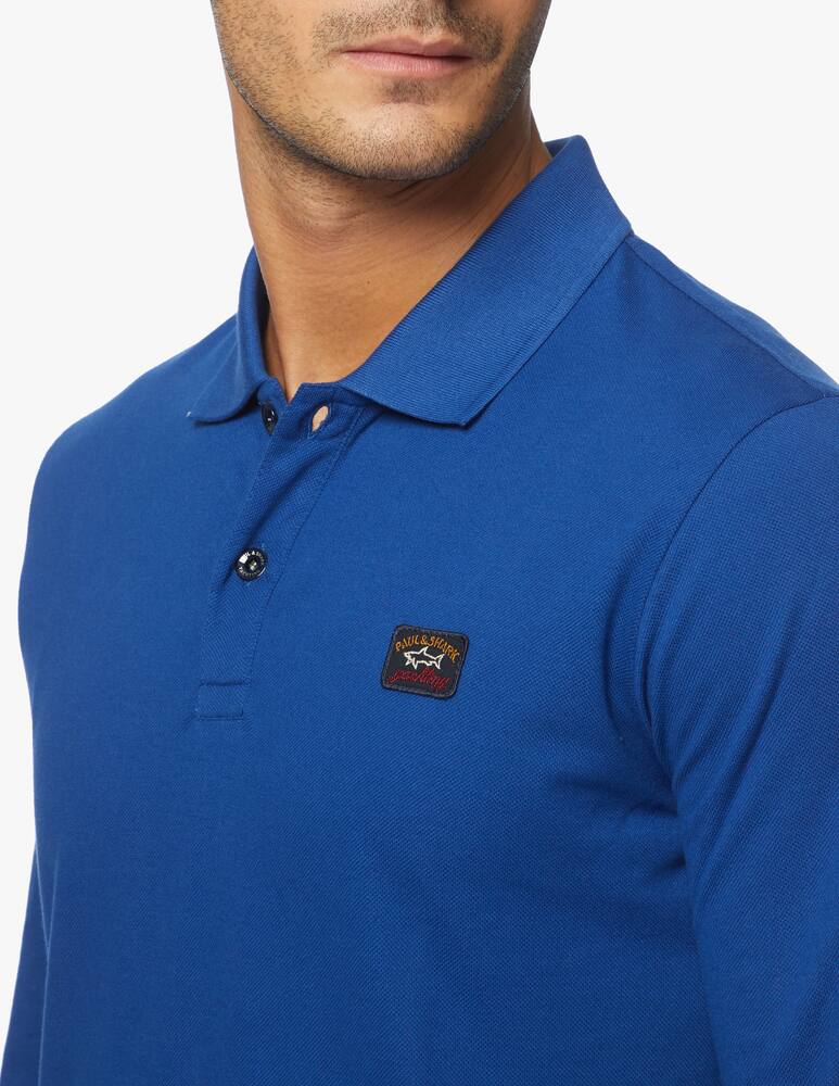 rinascente Paul & Shark Polo tinta unita manica lunga always collection