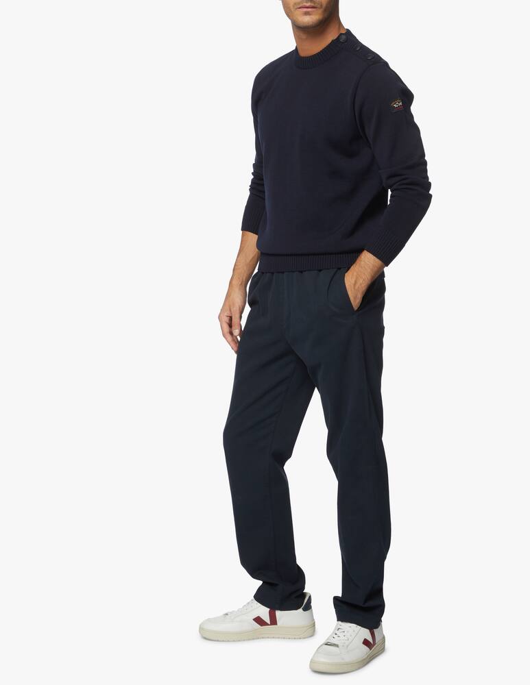 rinascente Paul & Shark Always collection wool roundneck