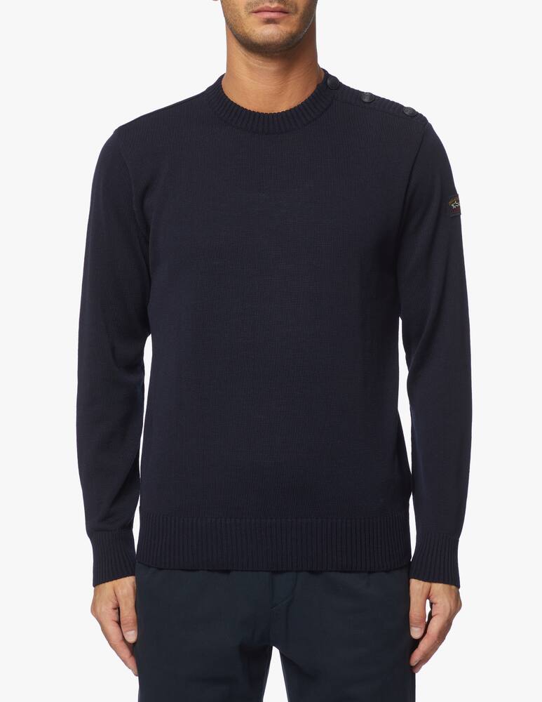 rinascente Paul & Shark Always collection wool roundneck