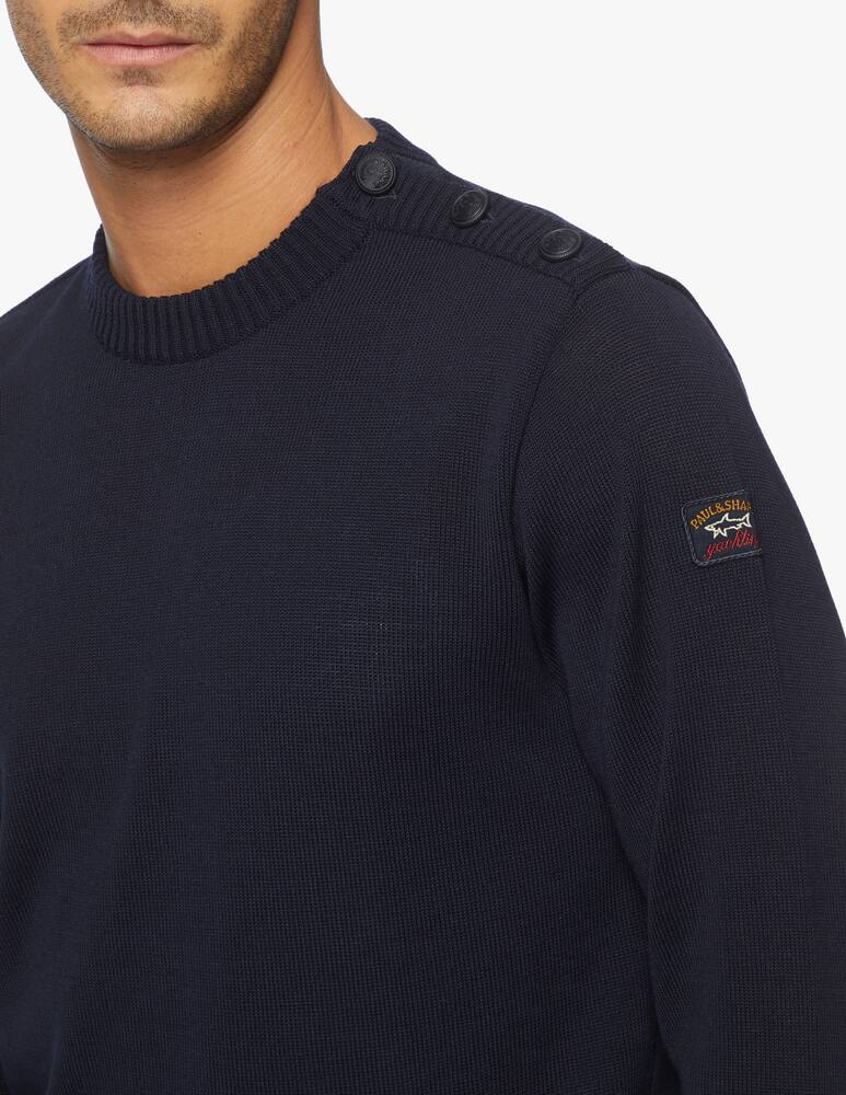 rinascente Paul & Shark Always collection wool roundneck