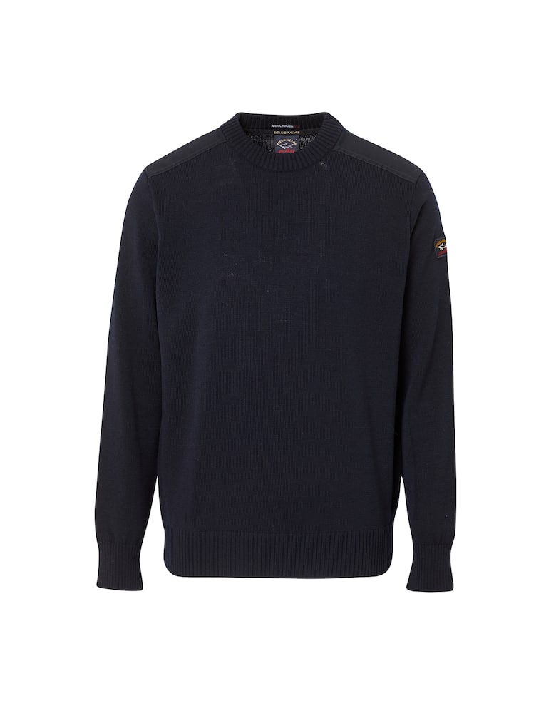 rinascente Paul & Shark Always collection roundneck with nylon details