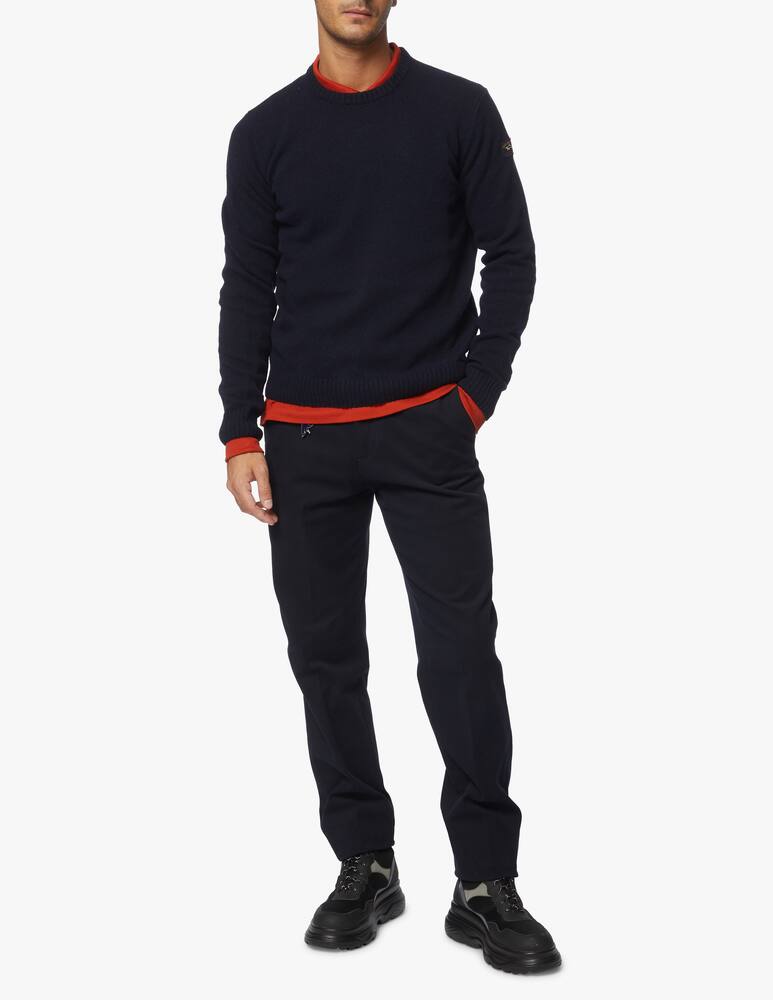 rinascente Paul & Shark Maglia girocollo shetland fin7