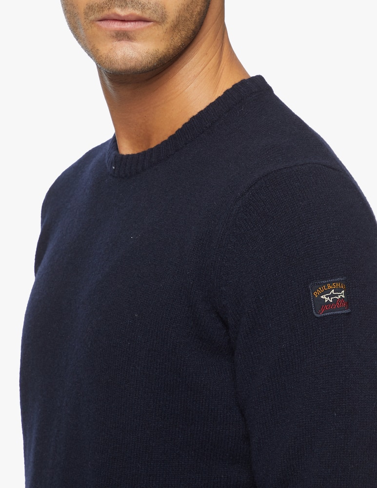 rinascente Paul & Shark Maglia girocollo shetland fin7