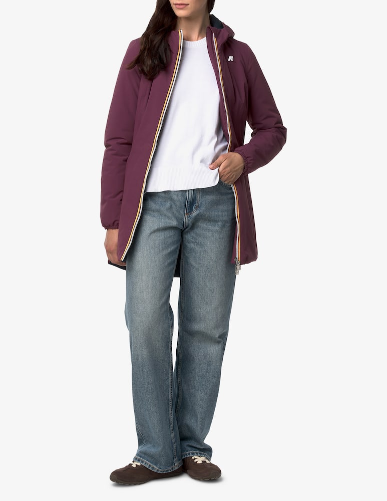 rinascente K-Way Hooded down jacket Denise st warm double