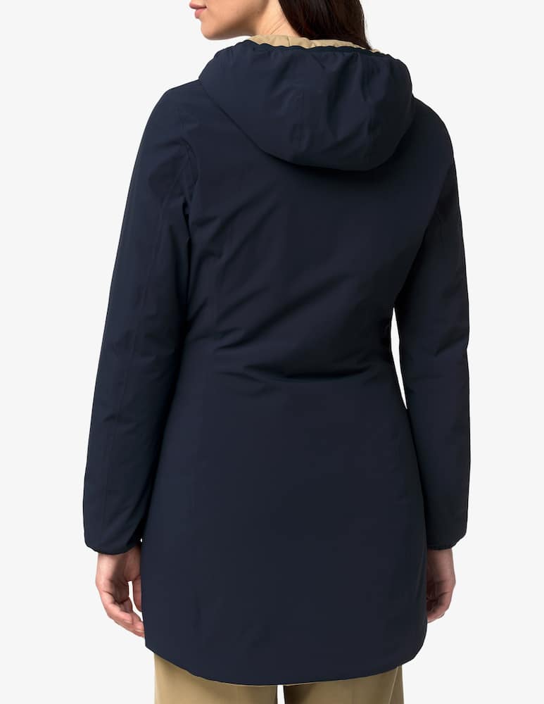 K-Way Hooded Denis st warm double down coat - picture 4 K-Way Hooded Denis st warm double down coat - picture 4