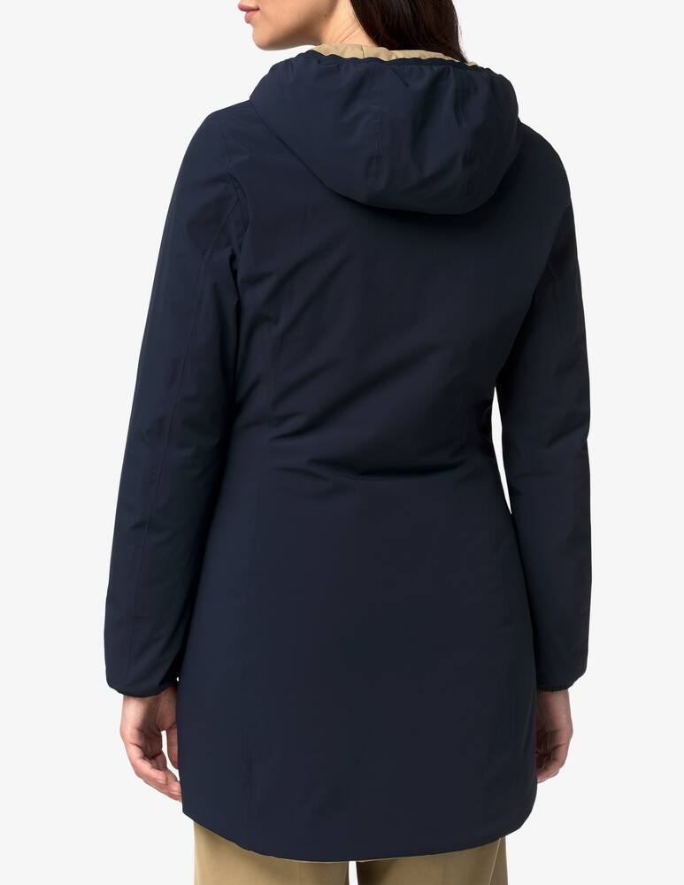 rinascente K-Way Hooded Denis st warm double down coat