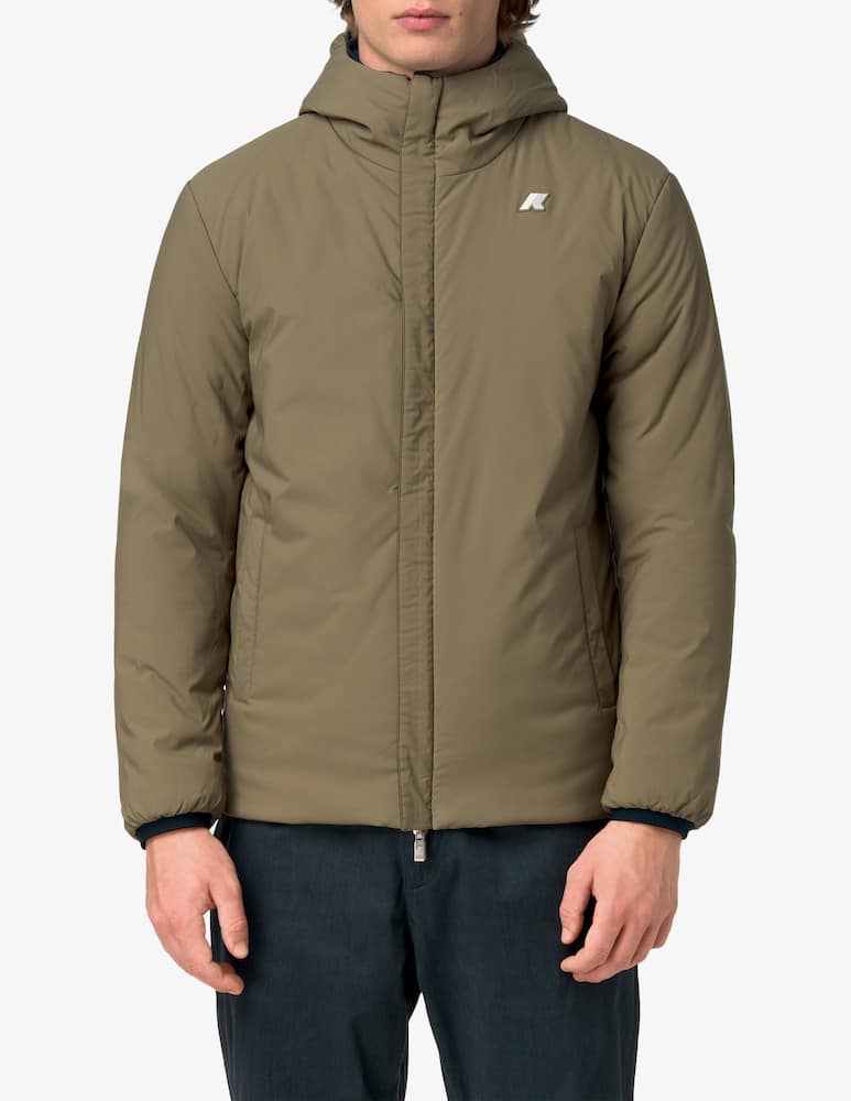 rinascente K-Way Giaccone con cappuccio warm double